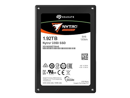 Seagate Nytro 3000 XS1920SE70045 1.92 TB Solid State Drive - 2.5 Internal - SAS [12Gb/s SAS]