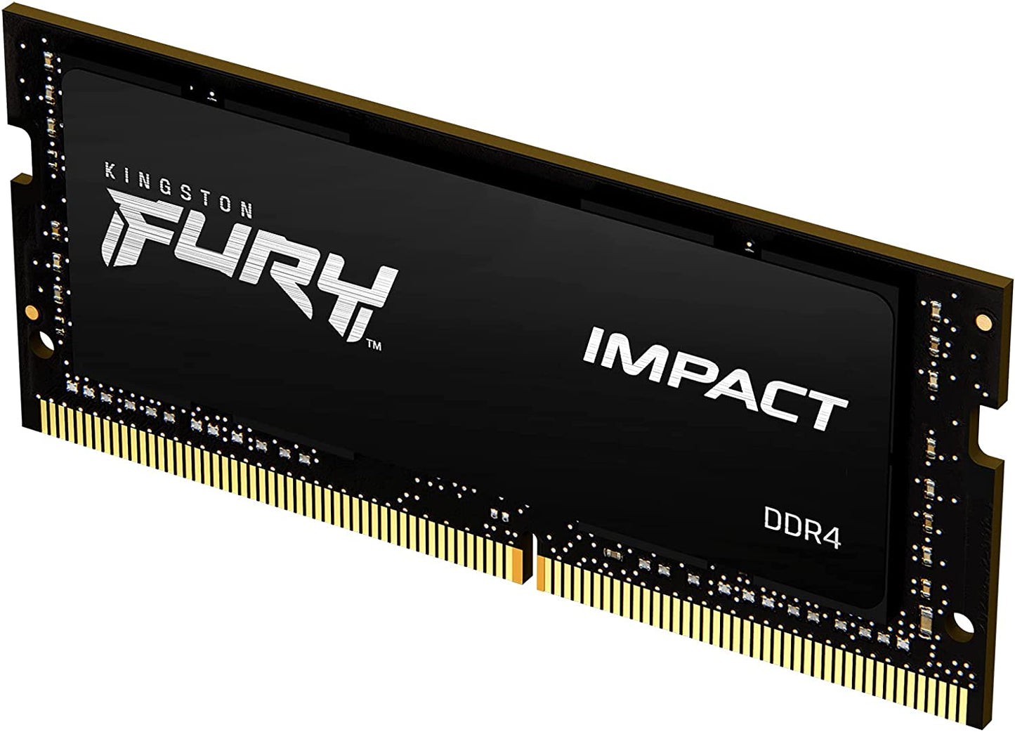 Kingston FURY Laptop Memory DDR4 2666MHz 16GB Kingston FURY Impact CL15 1.2V SODIMM KF426S15IB1/16 Single Module 2666MHz 16 Gb