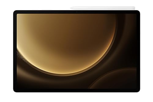 Samsung Galaxy S9 FE+ Silver 8GB RAM 128GB Storage Android Tablet, 12.4 90 Hz Screen, IP68 Rating, 45W Fast Charging battery (CAD version and Warranty) Silver 128GB S9 FE+ Tab Only