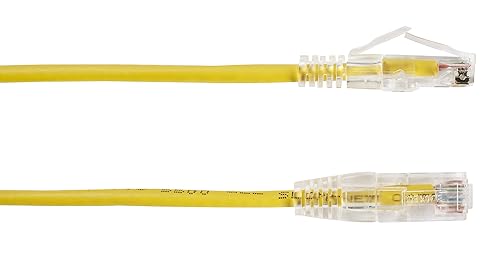 BlackBox Black Box Slim-Net Cat.6 UTP Patch Network Cable - 3 ft Category 6 Network Cable for Patch Panel, Wallplate, Network Device - First End: 1 x RJ-45 Network - Male - Second End: 1 x RJ-45 Network - Male - 10 Gbit/s - Patch Cable