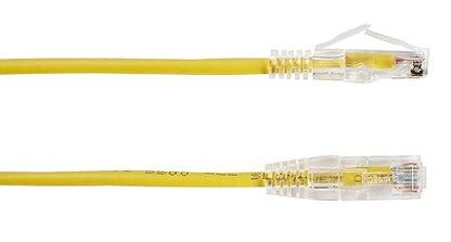BlackBox Black Box Slim-Net Cat.6 UTP Patch Network Cable - 3 ft Category 6 Network Cable for Patch Panel, Wallplate, Network Device - First End: 1 x RJ-45 Network - Male - Second End: 1 x RJ-45 Network - Male - 10 Gbit/s - Patch Cable