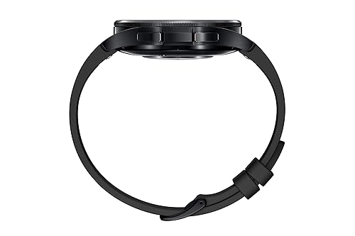 Samsung Galaxy Watch6 Classic, Black, 47mm, Bluetooth, Sleep Coaching, ECG, Heart Monitor, Fall Detection, SOS, Fitness Tracker, Camera Access, Digital Wallet (CAD Version and Warranty) Black 47mm Classic Watch Only