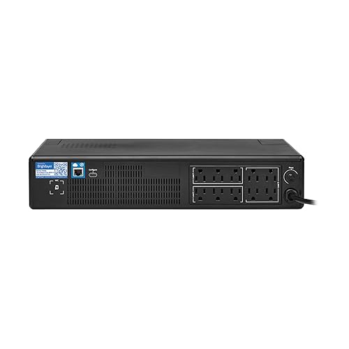 Tripp Lite Eaton Series SMART1000LCDNC Cloud-Connected 1000VA Rack Mount UPS Battery Backup, Online Remote Management & Monitoring, 750W 120V, 8 Outlets, 2U Rackmount, 3-Year Warranty