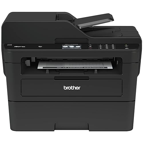 Brother MFCL2750DW Monochrome All-in-One Wireless Laser Printer, Duplex Copy & Scan, Amazon Dash Replenishment Ready, Black Printer Monochrome Laser Printer All-in-One