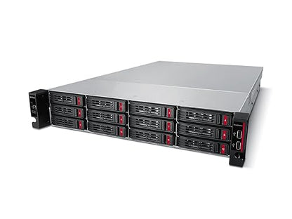 BUFFALO TeraStation 51220RH Rackmount NAS 32TB (4x8TB) with HDD NAS Hard Drives Included 10GbE / 12 Bay/RAID/iSCSI/Storage Server/NAS Server/NAS Storage/Network Storage/File Server