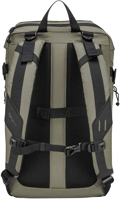 Targus Sol-Lite Backpack Designed for Durable, Strong Protective Water-Resistant Olive