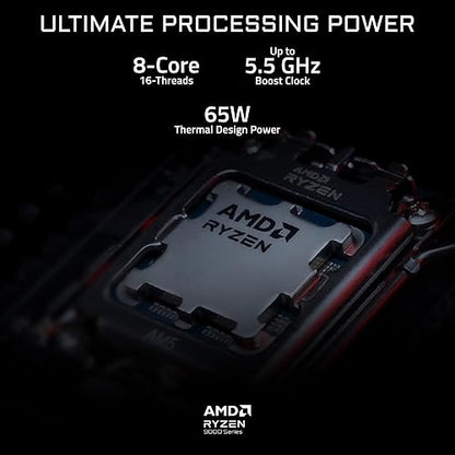 GIGABYTE AORUS Gaming Desktop PC, AMD Ryzen 7 9700X, GIGABYTE RTX 5070 Ti, 32GB DDR5, 2TB SSD, Windows 11, AORUS Prime 5 AP5A7N7T-5000