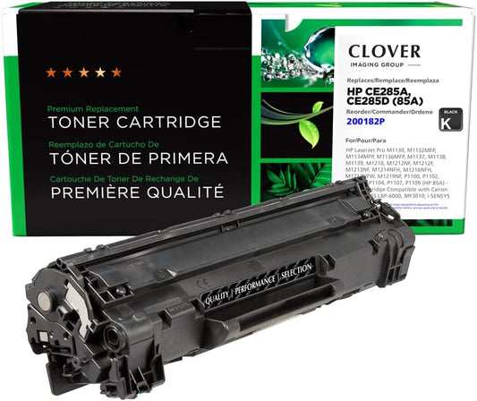 Clover imaging group Clover 200182P Toner Cartridge, Page Yield: 1600, Black