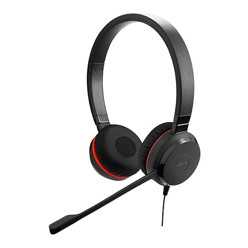 Jabra Evolve 20SE USB-C MS Stereo Wired Headset/Music Headphones