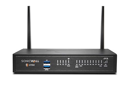 SonicWall TZ470 Wireless AC Secure Upgrade Plus 3YR Essential Edition (02-SSC-6810)