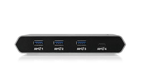 IOGEAR USB-C 2-Port Keyboard Mouse and Peripheral Switch with Power Delivery GUS4C2 2x4 USB-C/2-Port