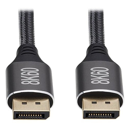 Tripp Lite P580-006-8K6 DisplayPort 1.4 Cable, 8K UHD @ 60 Hz, M/M, Black, 6 Ft