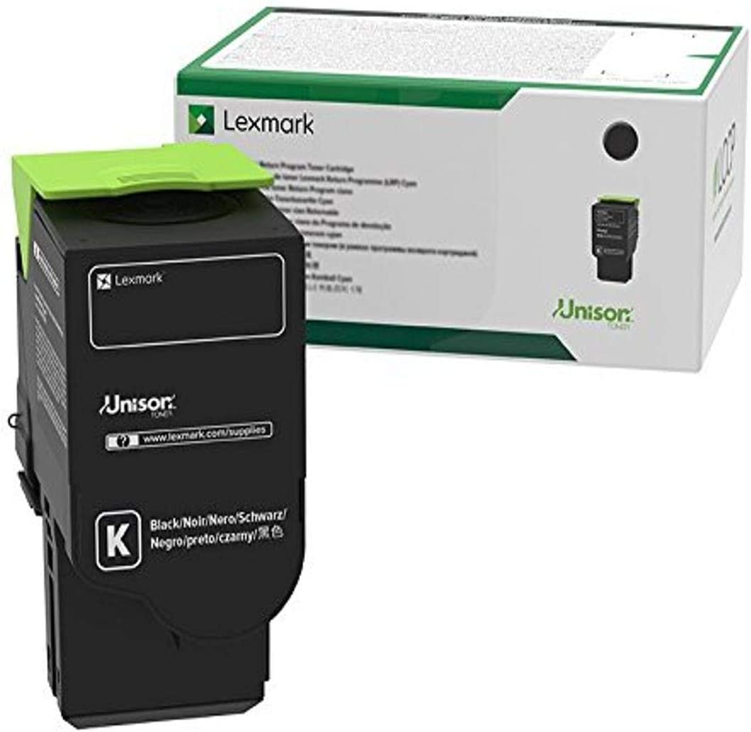Lexmark C251UK0 Black Ultra High Yield Return Program Cartridge Toner, Grey