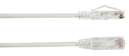 Black Box Network Services Slim-NET CAT6 250-MHZ 28-AWG Stranded ETHERNET Patch Cable - UNSHIELDED, PVC, SN