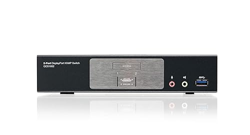 IOGEAR GCS1932-KM 2-Port DisplayPort1.2 KVMP with Wireless Keyboard and Mouse 2-port With keyboard mouse