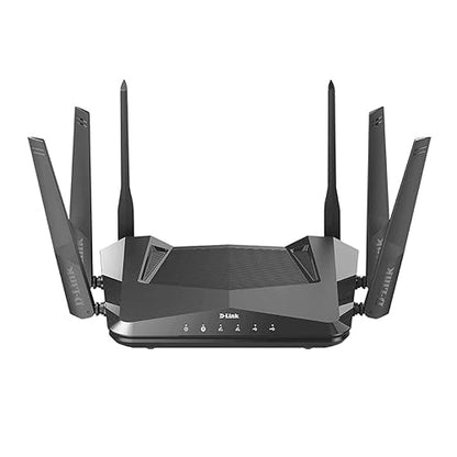 D-Link AX4800 Mesh Wi-Fi 6 Router - 6-Stream, 802.11ax Router, Gigabit, Dual Band, OFDMA, MU-MIMO, WiFi 6, Voice Control with Google Assistant and Amazon Alexa, Wi-Fi Mesh Technology (DIR-X4860)