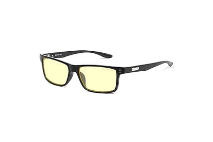 GUNNAR Youth Gaming and Computer Eyewear/Cruz, Onyx Frame, Amber Tint - Patented Lens, Reduce Digital Eye Strain, Block 65% of Harmful Blue Light