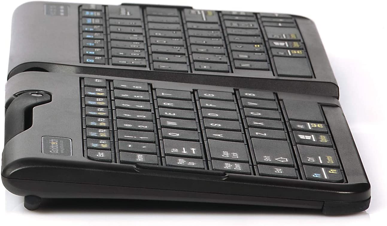 Goldtouch GTP-0044 Go!2 Mobile Keyboard, Portable Foldable Travel Keyboard with USB , Black