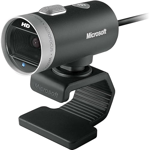 Microsoft Lifecam Cinema Webcam for Business: 720 resolution, widescreen, sharp image quality ‎6CH-00001