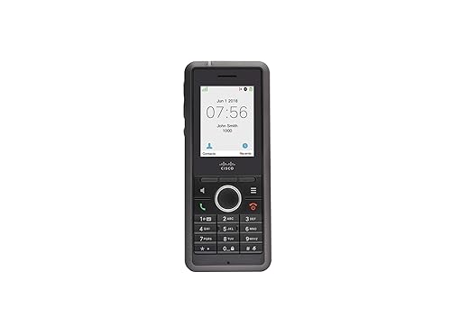 Cisco 6825 IP Phone - Cordless - Cordless - DECT, Bluetooth - Wall Mountable - 1 x Handset Included - VoIP - 1 x Network (RJ-45) - PoE Ports