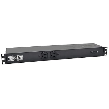 Tripp Lite PDU 1.92kW, 120V, Single-Phase Basic PDU with Isobar Surge Protection - 3840 Joules, 14 Outlets, L5-20P Input (5-20P Adapter), 15 ft. Cord, 1U (PDUH20-ISO)