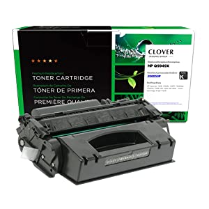 Clover imaging group Clover Remanufactured Toner Cartridge for HP 49X Q5949X | Black Black Page Yield: 25000