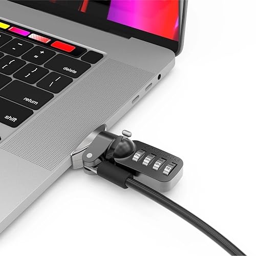 Compulocks Ledge Lock Adapter and Combination Cable Lock for MacBook Pro 16 M1 & M2