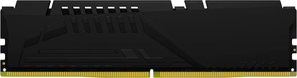 Kingston Technology Fury Beast Black 64GB 4800MT/s DDR5 CL38 XMP 3.0 Ready Computer Memory (Kit of 2) KF548C38BBK2-64 4800MT/s Ram Only 64GB (2x32GB)
