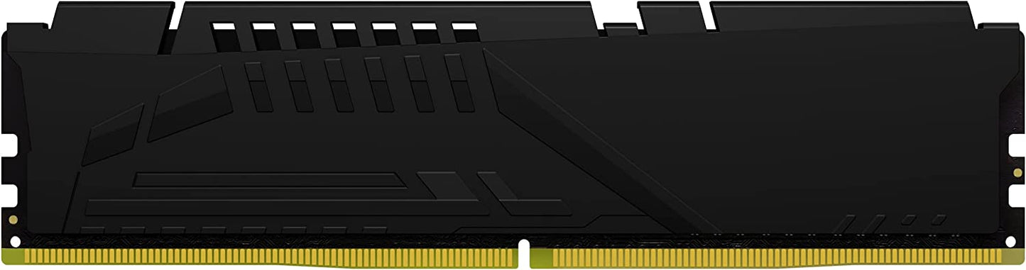 Kingston Fury Beast 16GB 4800MHz DDR5 CL38 Desktop Memory Single Module KF548C38BB-16, Black 4800MT/s 16GB