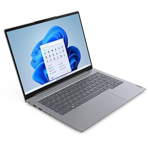 Lenovo 2024 Laptop | ThinkBook 14 G6 IRL | 14" 1920 x 1200 Touch IPS | Intel-10 Core i7-1355U | 16GB DDR5 | 2TB SSD | Windows 11 Pro | Wi-Fi 6 - BT 5.2 - Backlit KB - 1080p FHD Camera - Arctic Grey