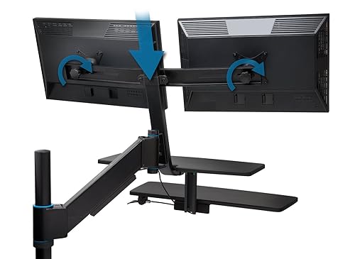 Kensington SmartFit Sit/Stand Dual Monitor Workstation Components Other 52796