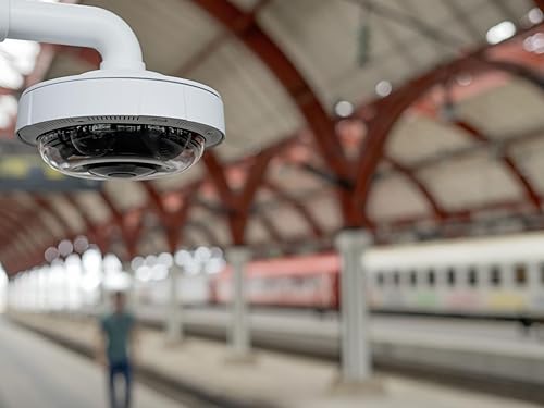 AXIS P3738-PLE 32 Megapixel Outdoor 4K Network Camera - Color - Dome - White - TAA Compliant - 49.21 ft Infrared Night Vision - Motion JPEG, H.265 (MPEG-H Part 2/HEVC) Main Profile, H.264B (MPEG-4 Part 10/AVC), H.264H (MPEG-4 Part 10/AVC)