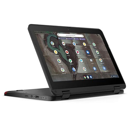 Lenovo 500e Chromebook Gen 3 82JB003XUS 11.6 Touchscreen Convertible 2 in 1 Chromebook - HD - 1366 x 768 - Intel Celeron N4500 Dual-core (2 Core) 1.10 GHz - 4 GB Total RAM - 4 GB On-Board Memory