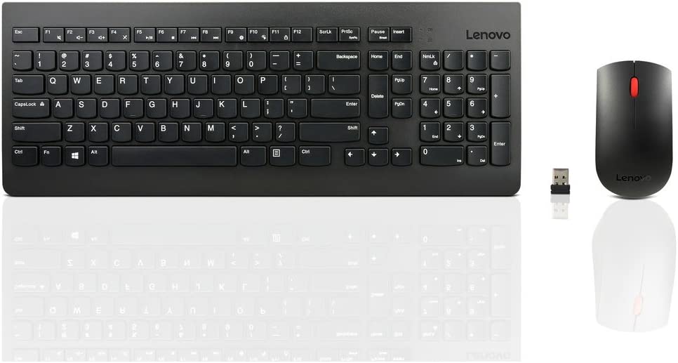 Lenovo 4X30M39458 Combo Wl Keyboard Mice Wrls,Black
