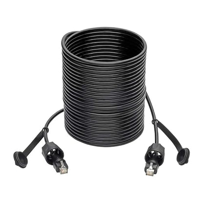 Tripp Lite CAT5E/Cat6 Patch Cable RJ45 CMX Outdoor Industrial, 23' (N206-PC23-IND)