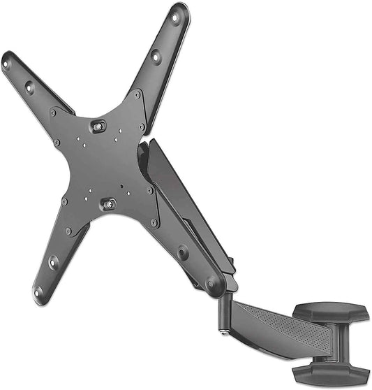 Manhattan Universal Gas Spring TV Mount Single Gas-Spring Jointed Arm, Supports One 21" to 60" TV Or Monitor