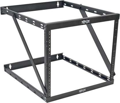 Tripp Lite 8U/12U/22U Expandable Wall-Mount 2-Post Open Frame Rack, Adjustable Network Equipment Rack, UPS Depth, 23.5" Deep (SRWO8U22DP) Expandable (Deep) Rack