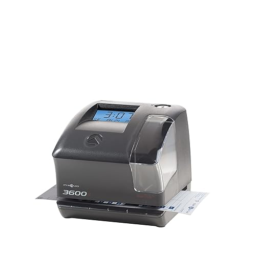 Pyramid 3600SS SmartSiteTime Clock and Document Stamp