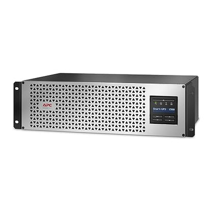 APC Smart-UPS 1500VA Lithium Ion UPS, SMTL1500RM3UCNC, Short Depth, Pure Sine Wave Rack Mount UPS with Network Card 1500VA Includes NMC UPS