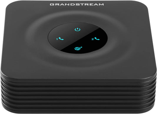 Grandstream GS-HT802 2 Port Analog Telephone Adapter VoIP Phone &amp; Device, Black