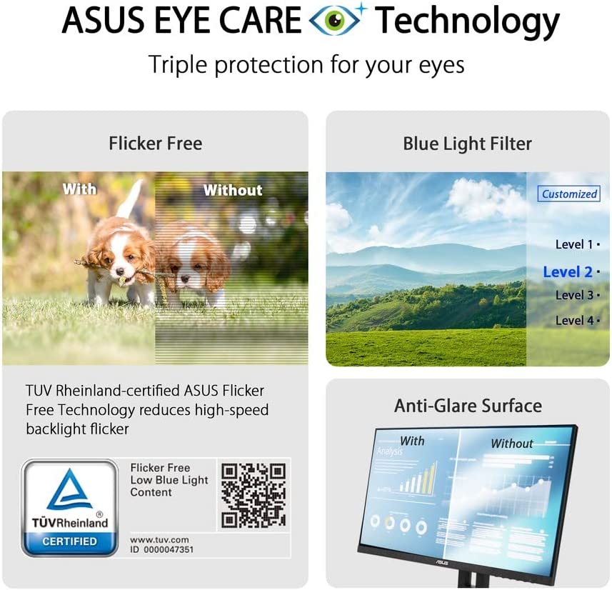 ASUS ProArt Display PA279CV 27” 4K HDR UHD (3840 x 2160) Monitor, IPS, 100% sRGB/Rec. 709, ?E &lt; 2, USB-C DisplayPort HDMI USB hub, Calman Verified, Eye Care, Tilt Pivot Swivel Height Adjustable 27&quot; IPS 4K HDR USB-C HDMI USB hub