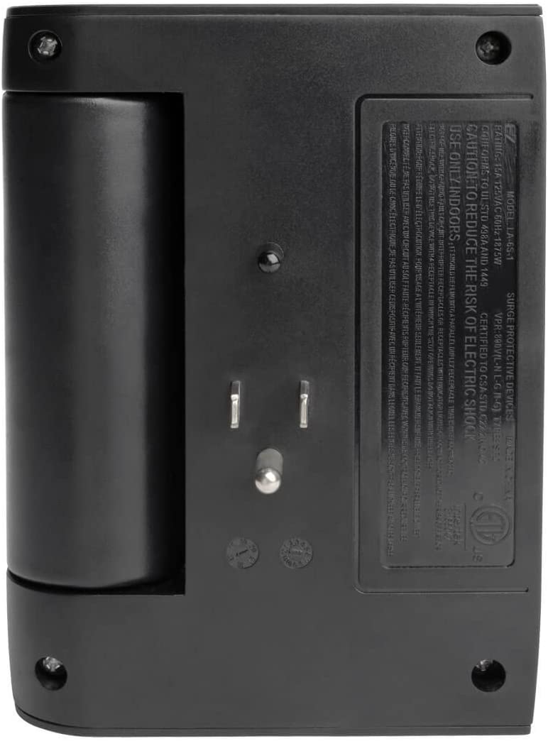 TRIPP LITE 6 Outlet Surge Protector Power Strip, 3 Rotatable Outlets, Wall Tap/Direct Plug in, 1080 Joules, 2 USB Charging Ports, Limited Warranty &amp; $20, 000 Insurance (SWIVEL6USB)
