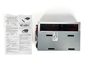 Liebert GXT4 48V, 9Ah, 1500-2kVA, Lead Acid Battery Replacement Kit for Online Double Conversion UPS, Hot Swappable Internal Battery for Sine Wave Uninterruptible Power Supply(GXT4-9A48BATKIT)