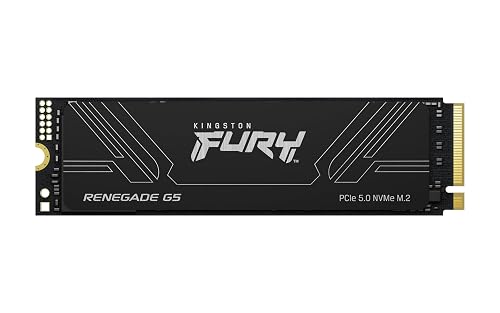 Kingston Fury Renegade G5 1024GB NVMe SSD | PCIe 5.0 M.2 2280 | Up to 14,800MB/s | SFYR2S/1T0