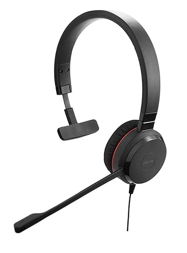 Jabra Evolve 20SE USB-C MS Mono Wired Headset/Music Headphones