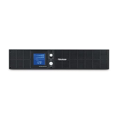 CyberPower OR1500LCDRTXL2U Smart App LCD UPS System, 1500VA/1125W, 8 Outlets, AVR, 2U Rack/Tower 1500VA XL