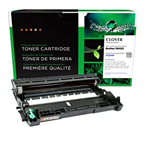 Clover imaging group Clover Remanufactured Drum Unit Replacement for Brother DR420 | Black Black 12,000