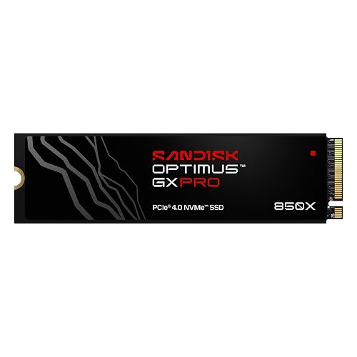 SANDISK Optimus GX PRO 850X 1TB NVMe SSD, PCIe 4.0, M.2 2280 1TB GX PRO 850X