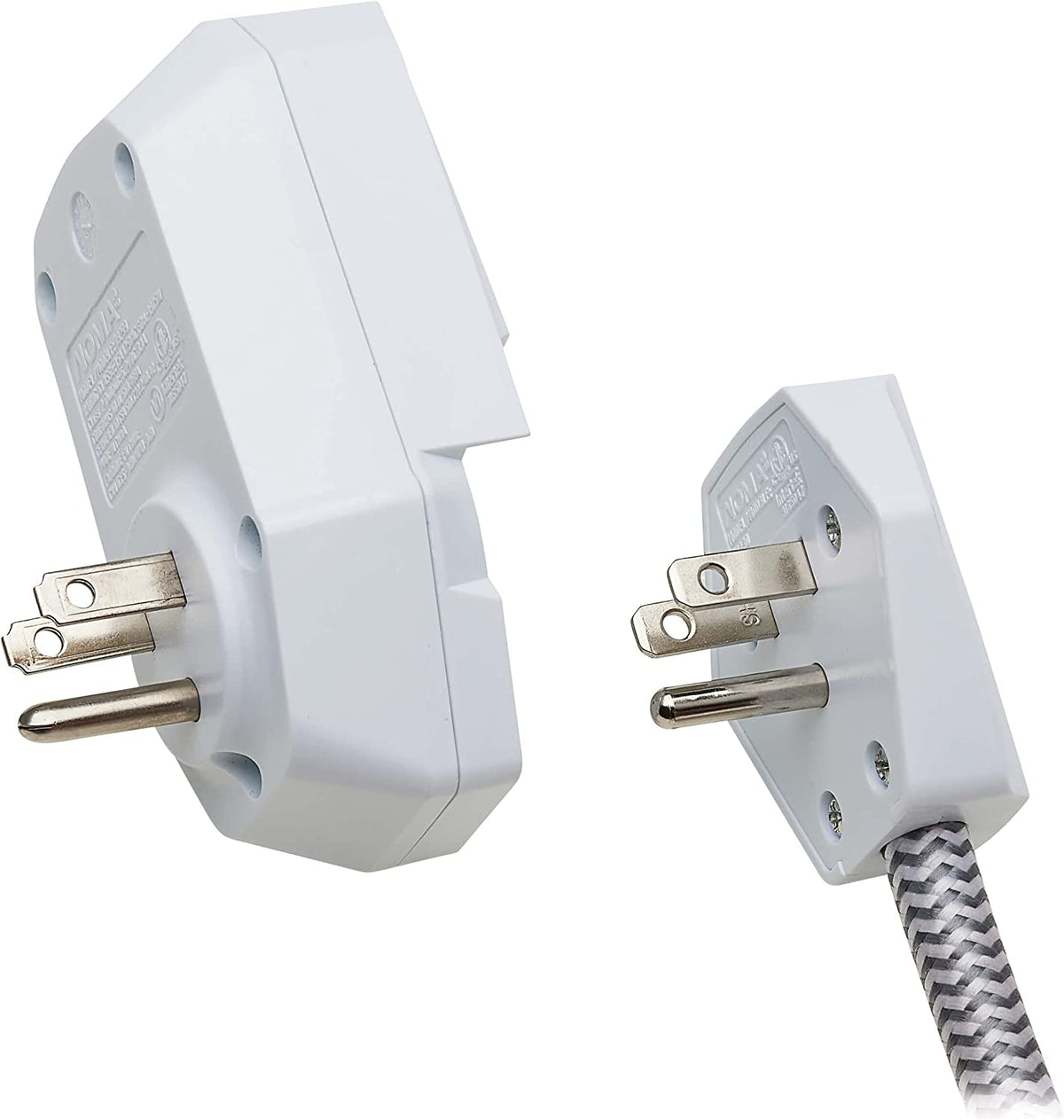 Tripp Lite Surge Protector Power Strip 7-Outlet with 2 USB Ports 6ft Cord White (TLP616USB)