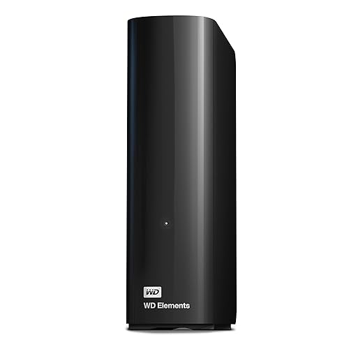 Western Digital 22TB Elements Desktop External Hard Drive, USB 3.0 External Hard Drive for Plug-and-Play Storage - WDBWLG0220HBK-NESN 22TB Desktop
